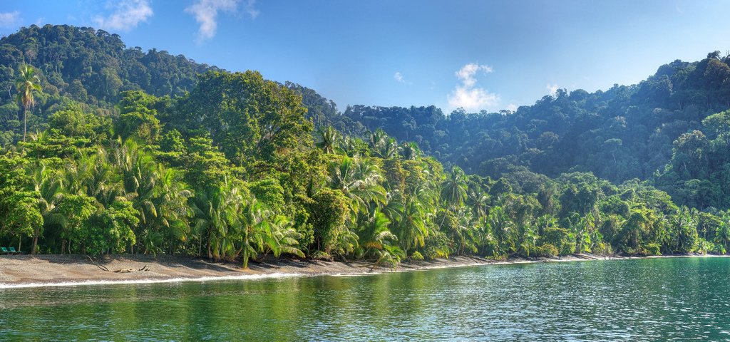 Southern Pacific coast of Costa Rica