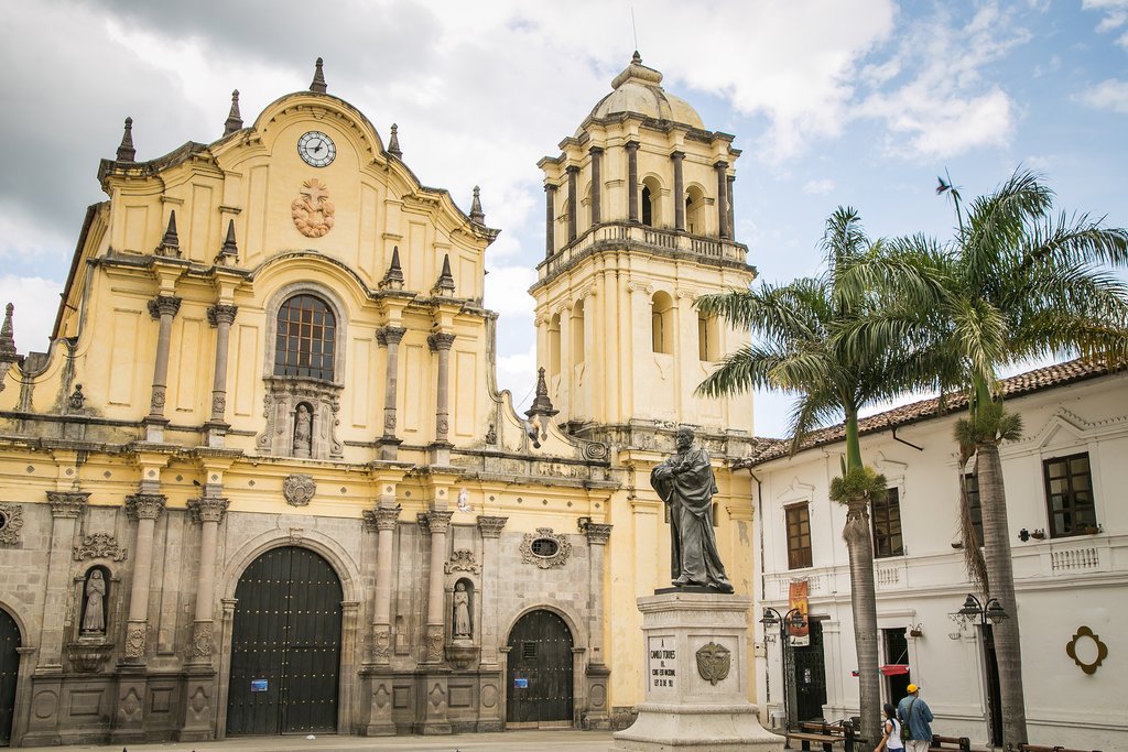 The Popayán Cathedral.