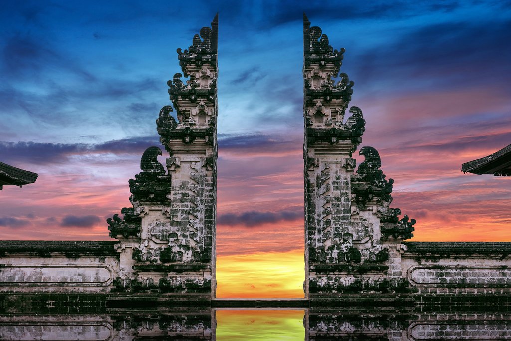 The Temple Gates at Lempuyang