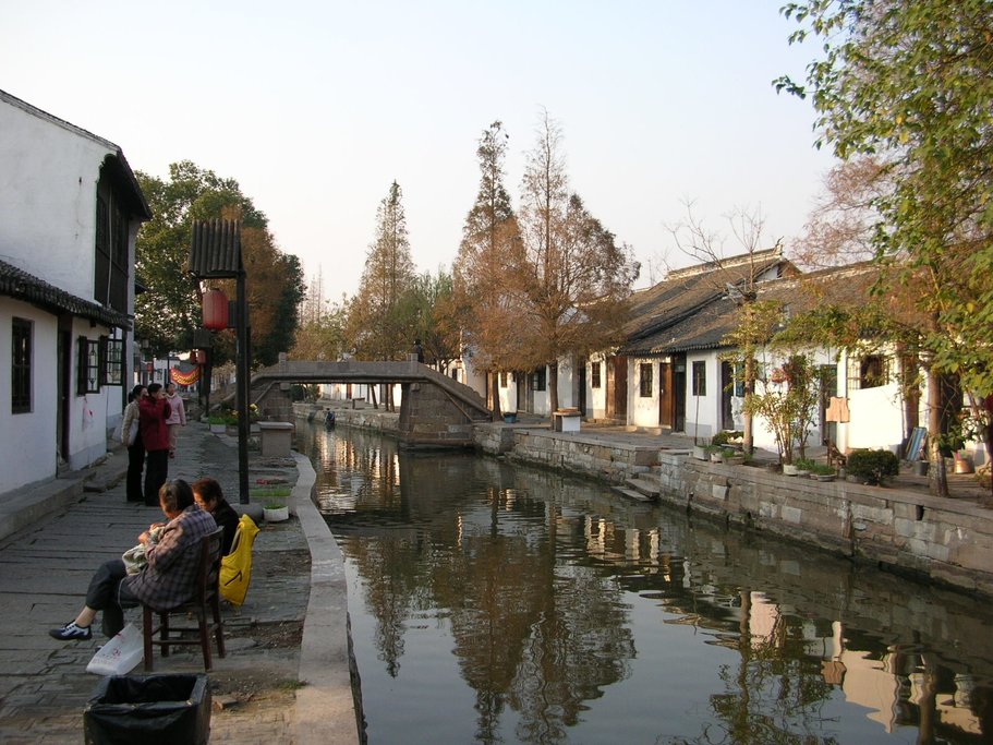 Zhujiajiao is a 1,700-year-old water town