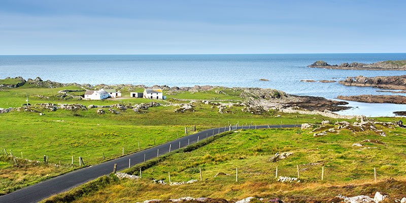 On the way to Moville