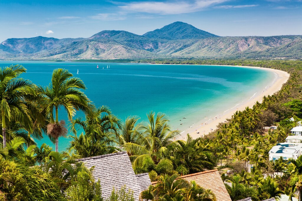 Four Mile Beach, in Port Douglas