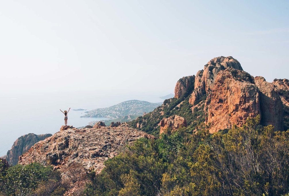 The Esterel mountain