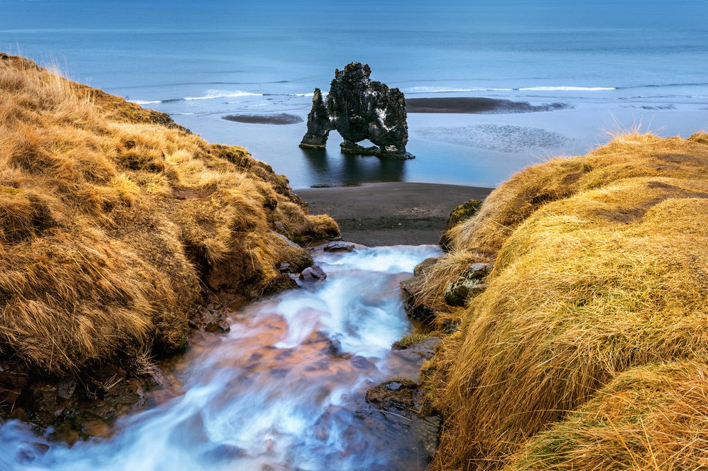 Hvítserkur, the “White Shirt” Basalt troll
