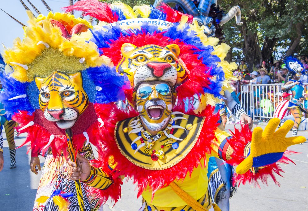 Ornate costumes