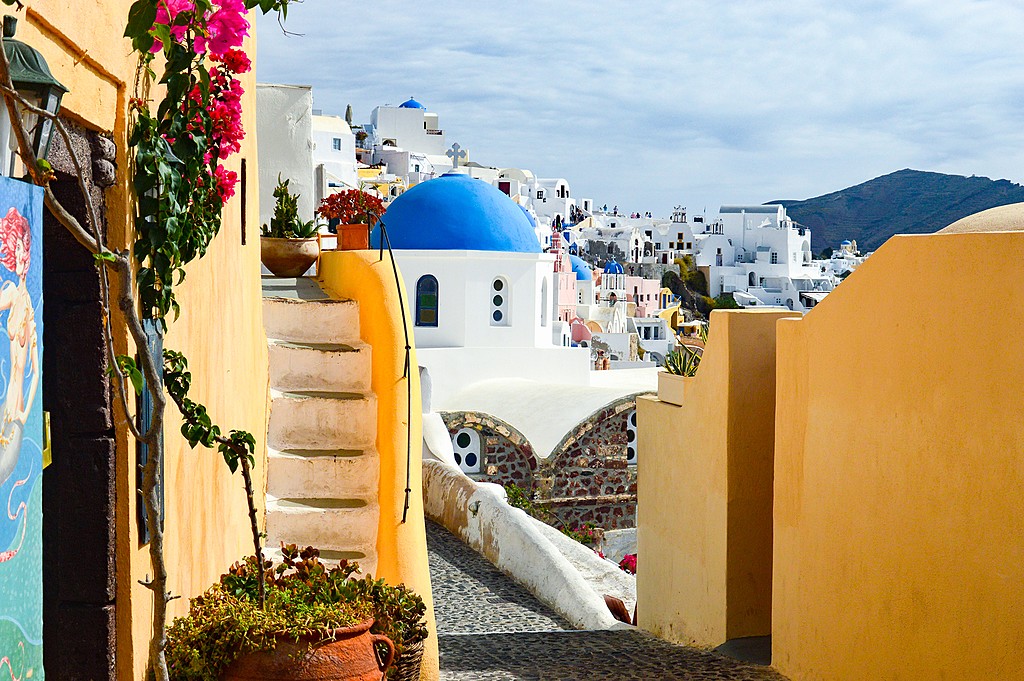 Explore the Streets of Oia