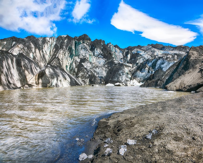 Sólheimajökull glacier