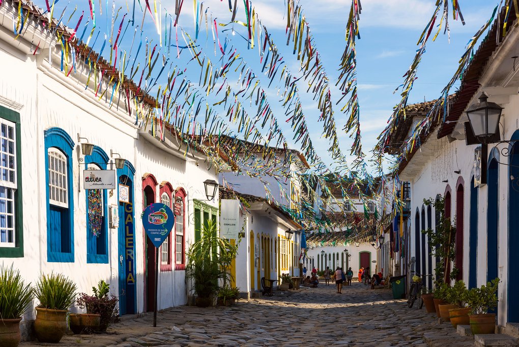 Paraty's historic center