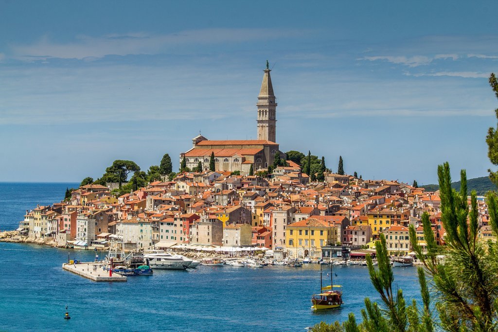 The colorful city of Rovinj