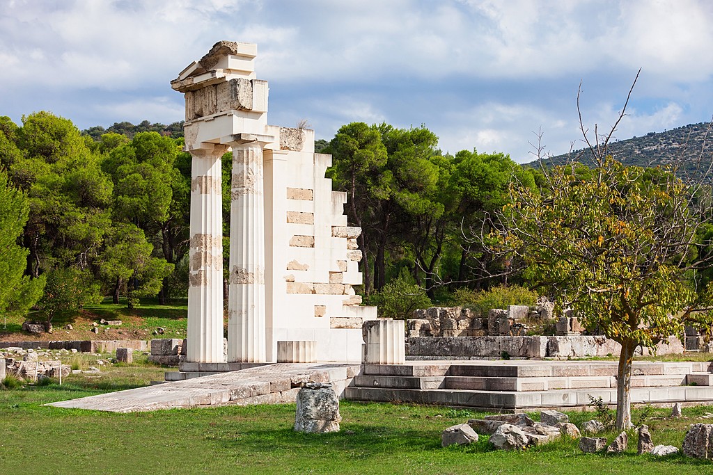 Among the Columns of Epidaurus