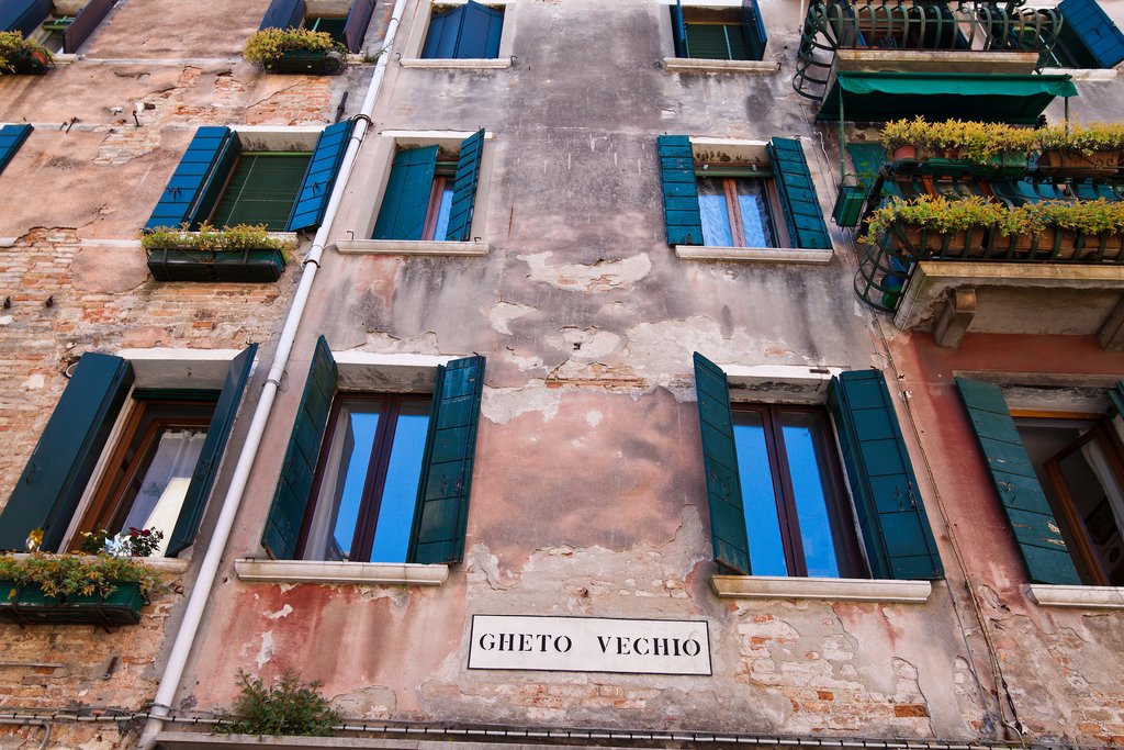 Homes in the former Jewish Ghetto