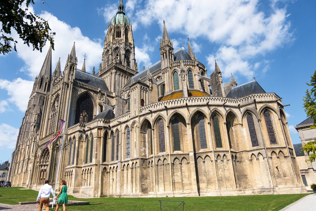 Notre Dame Cathedral in Bayeux