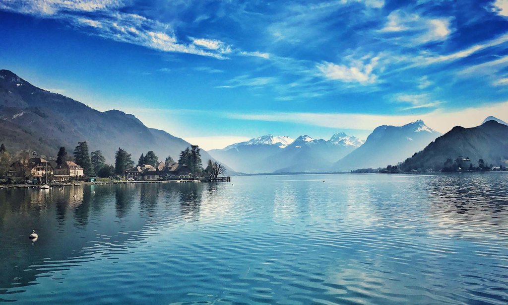 The lake of Annecy
