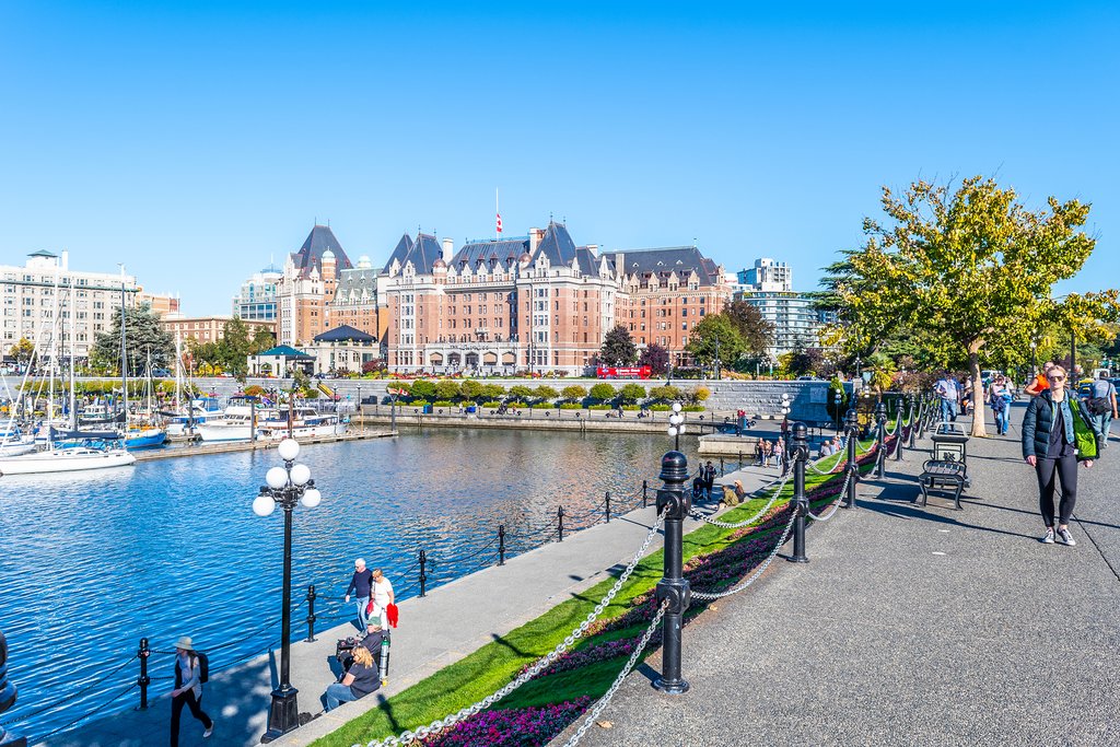 Victoria's Inner Harbor and Empress Hotel
