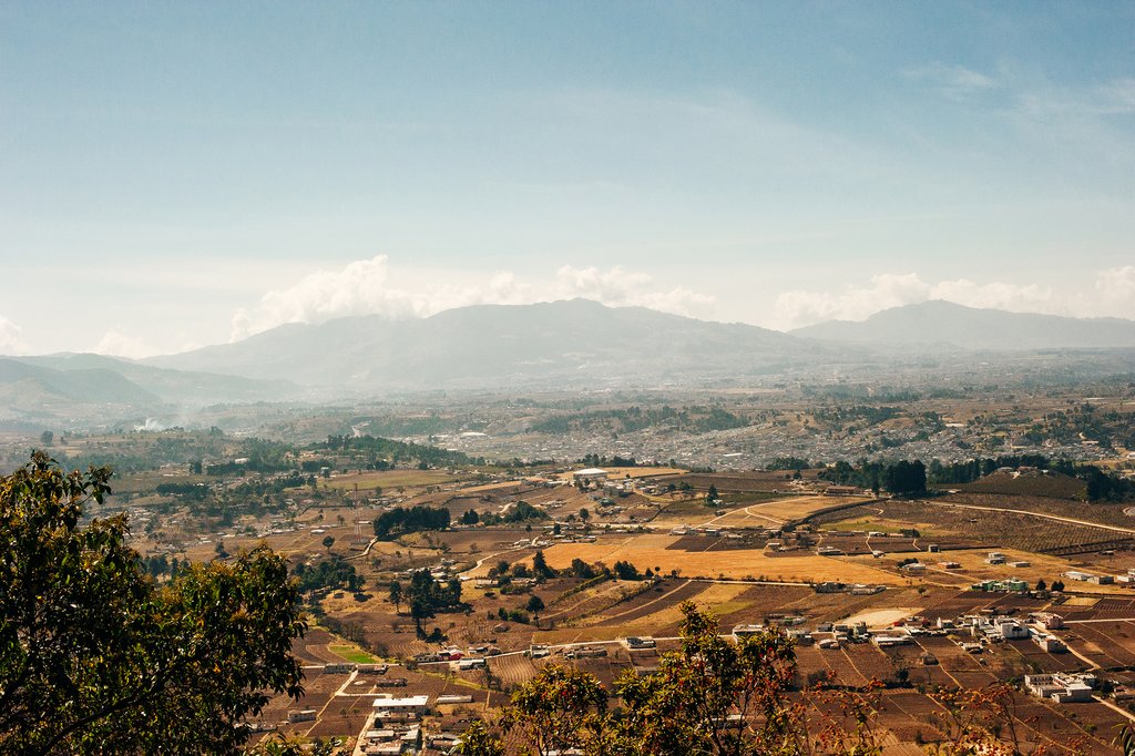 Aerial View of Quetzaltenango