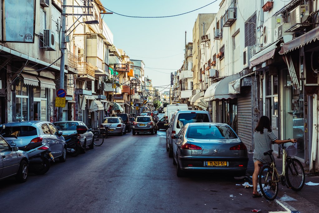 Florentin district in Tel Aviv