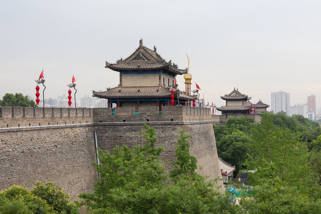The ancient walls of Xi'an