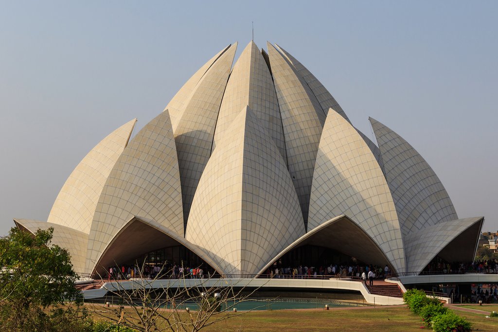 Lotus Temple in New Delhi