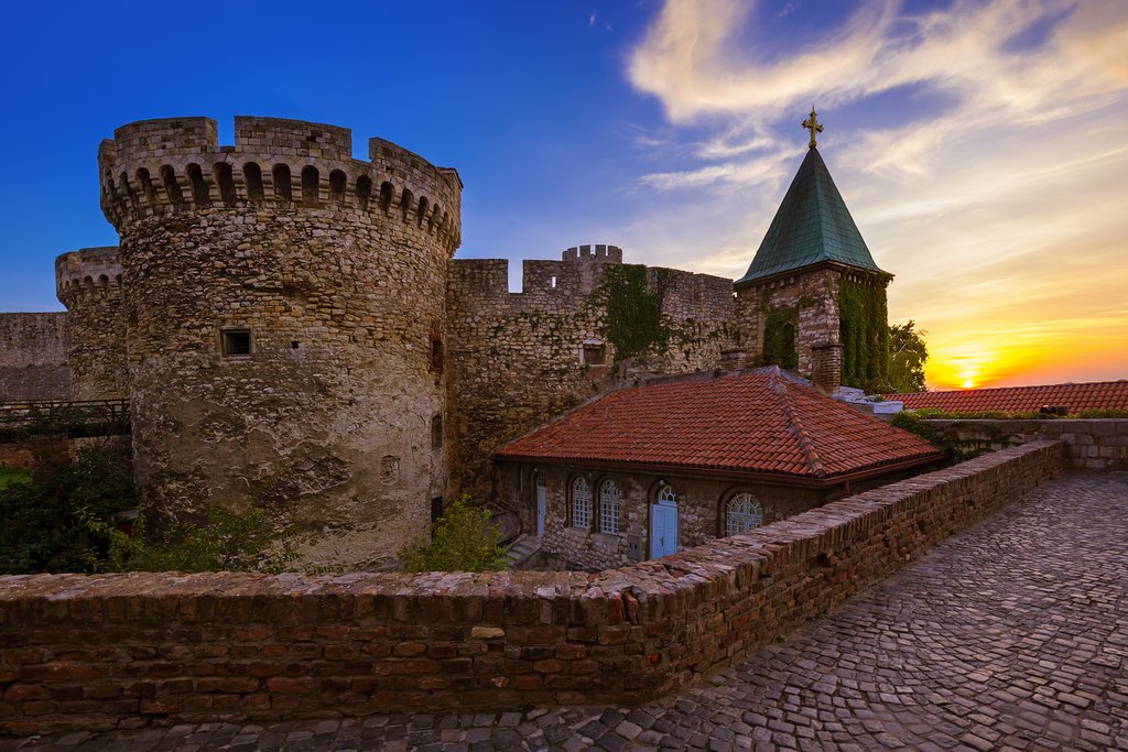 Belgrade Fortress in Kalemegdan Park