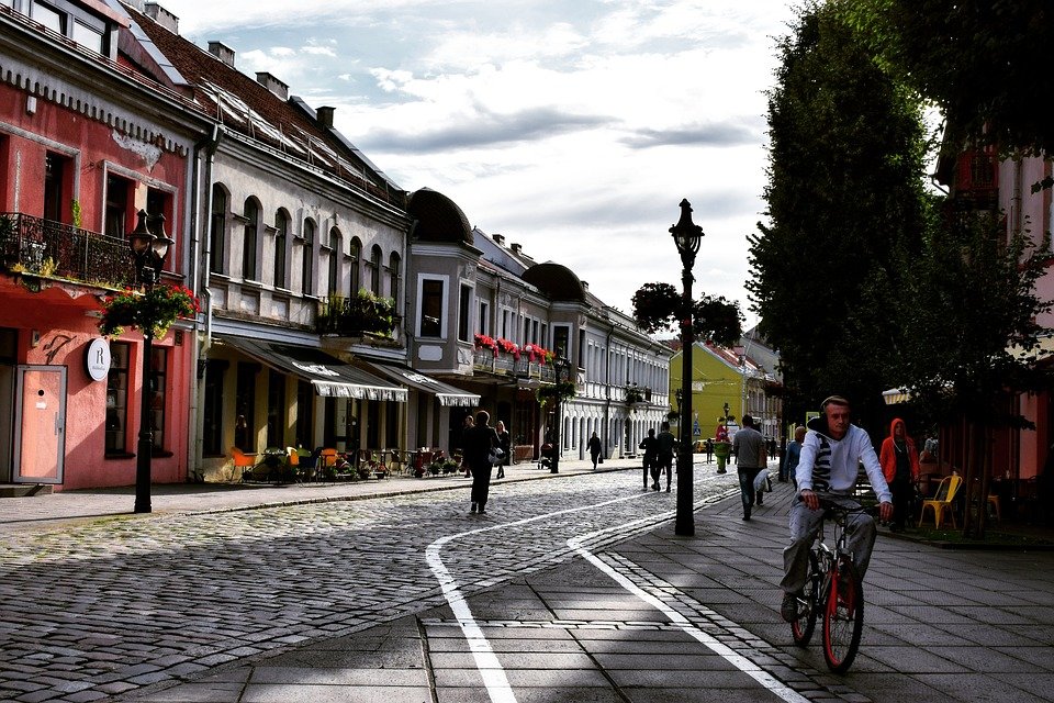 Street in Kaunas