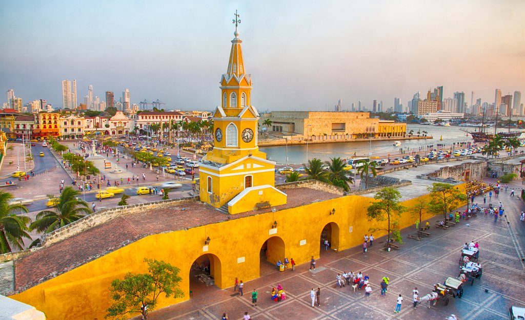 Plaza de la Aduana, Cartagena.