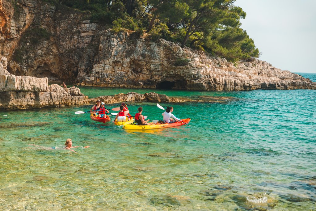 Kayaking in Croatia
