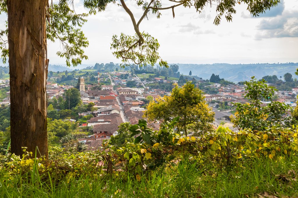 View of quaint and historic Salento