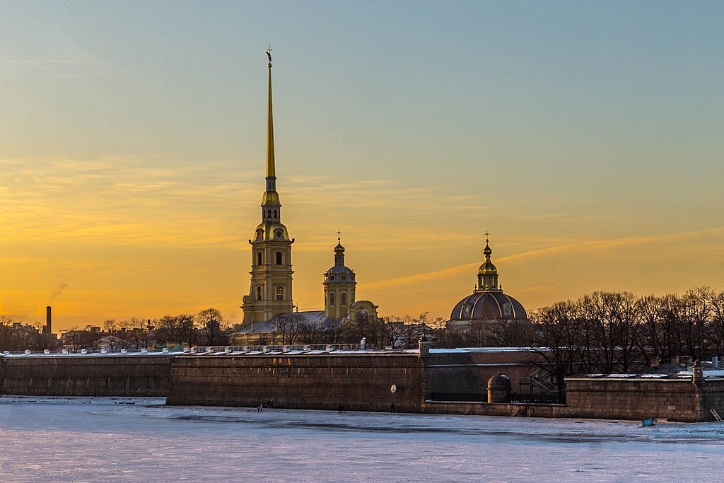 The Peter and Paul Fortress in St. Petersburg