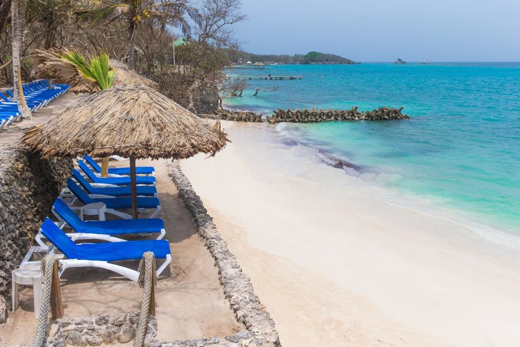 Beach Day at Rosario Islands