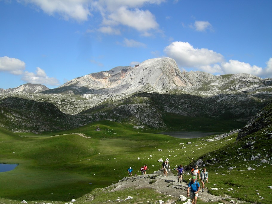Croda del Becco, down to Ra Stua