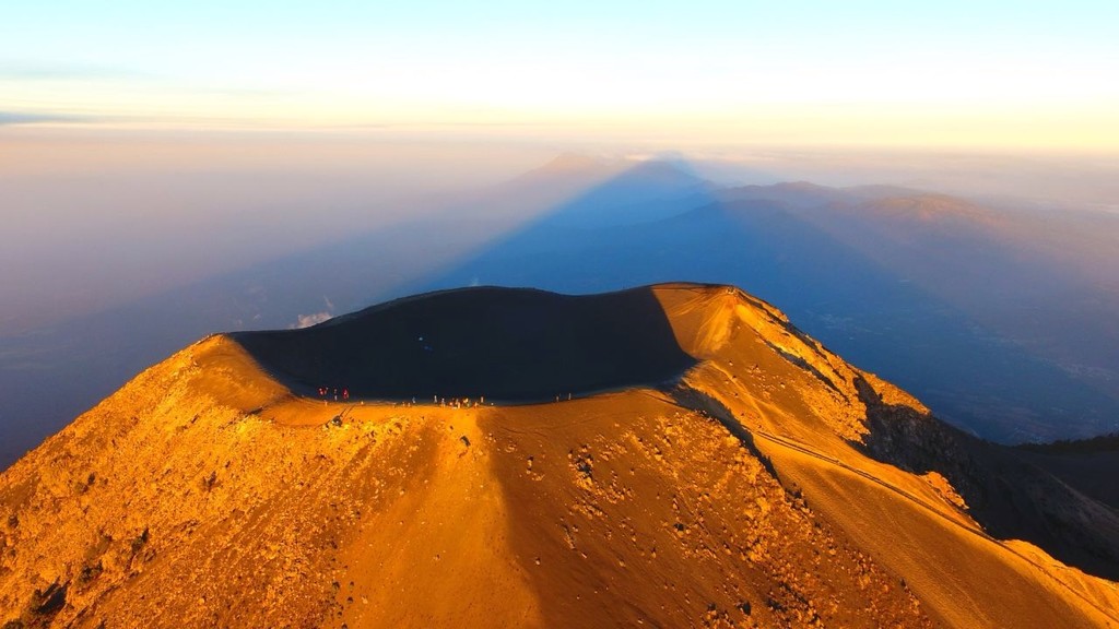 Acatenango's crater