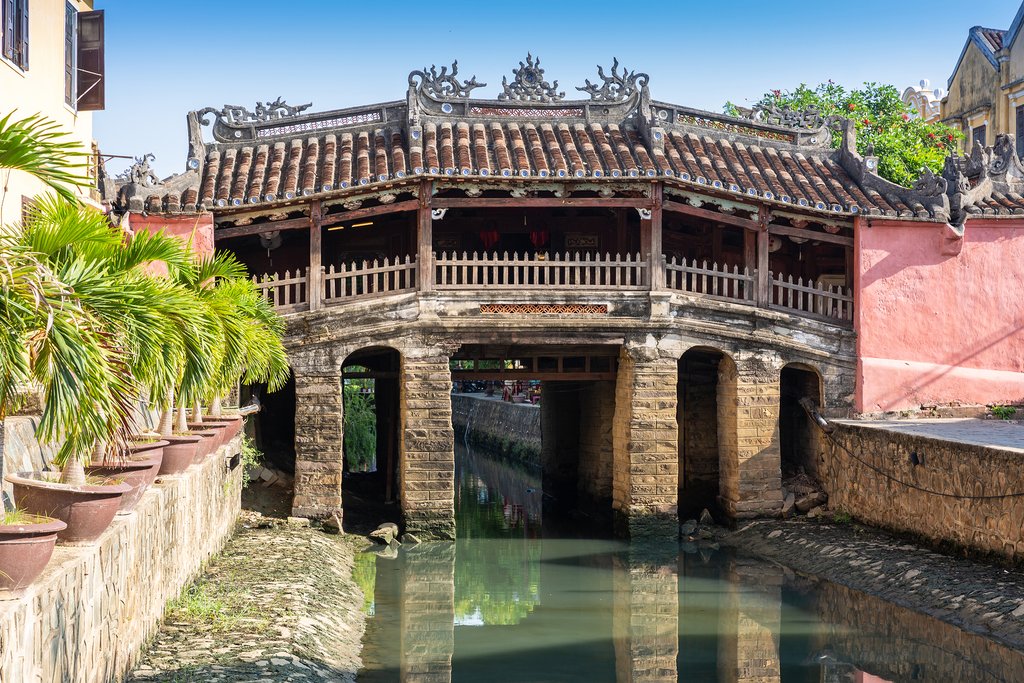 Japanese Covered Bridge in Hoi An, Vietnam