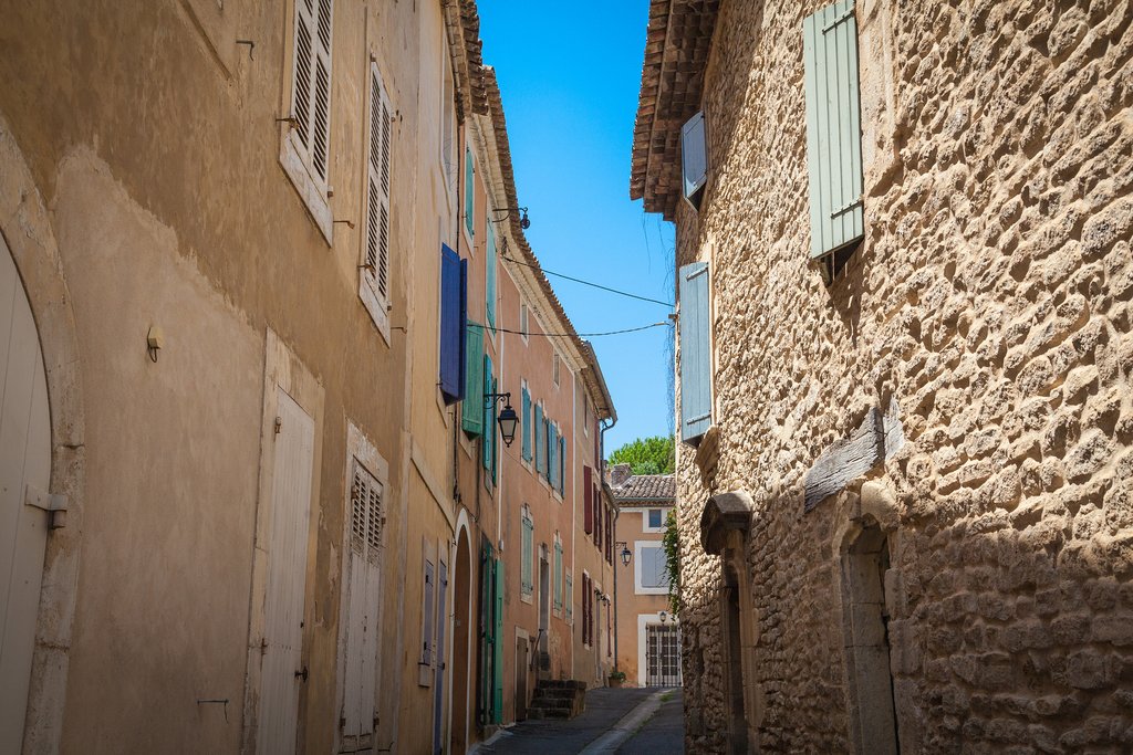 The village of Goult in Provence