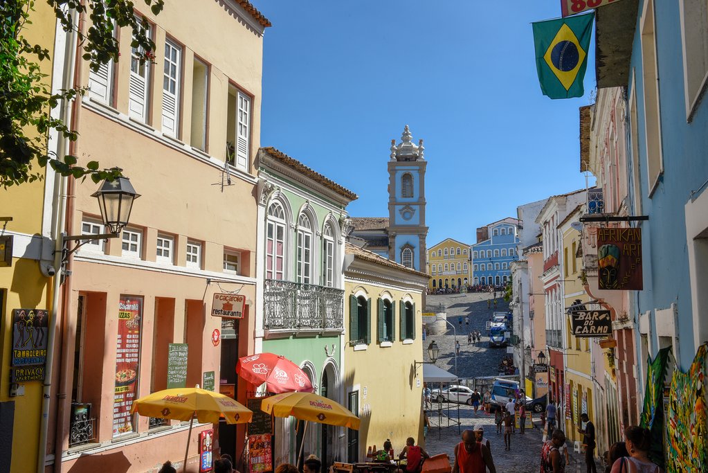 The historic Pelourinho district