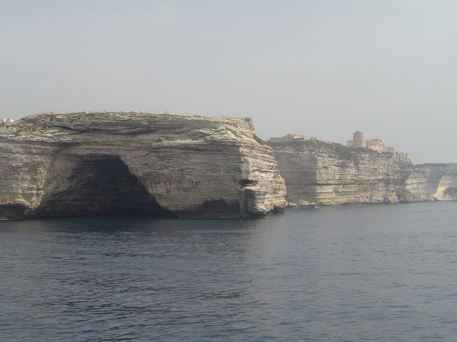 The cliffs of Bonifacio