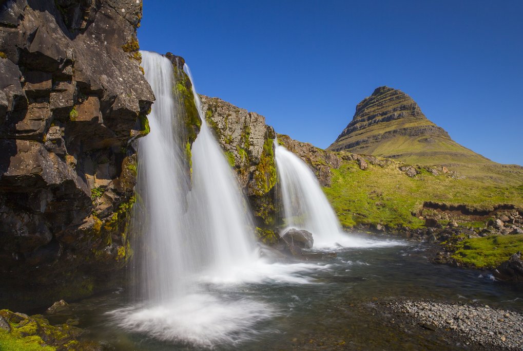 Kirkjufellfoss waterfall