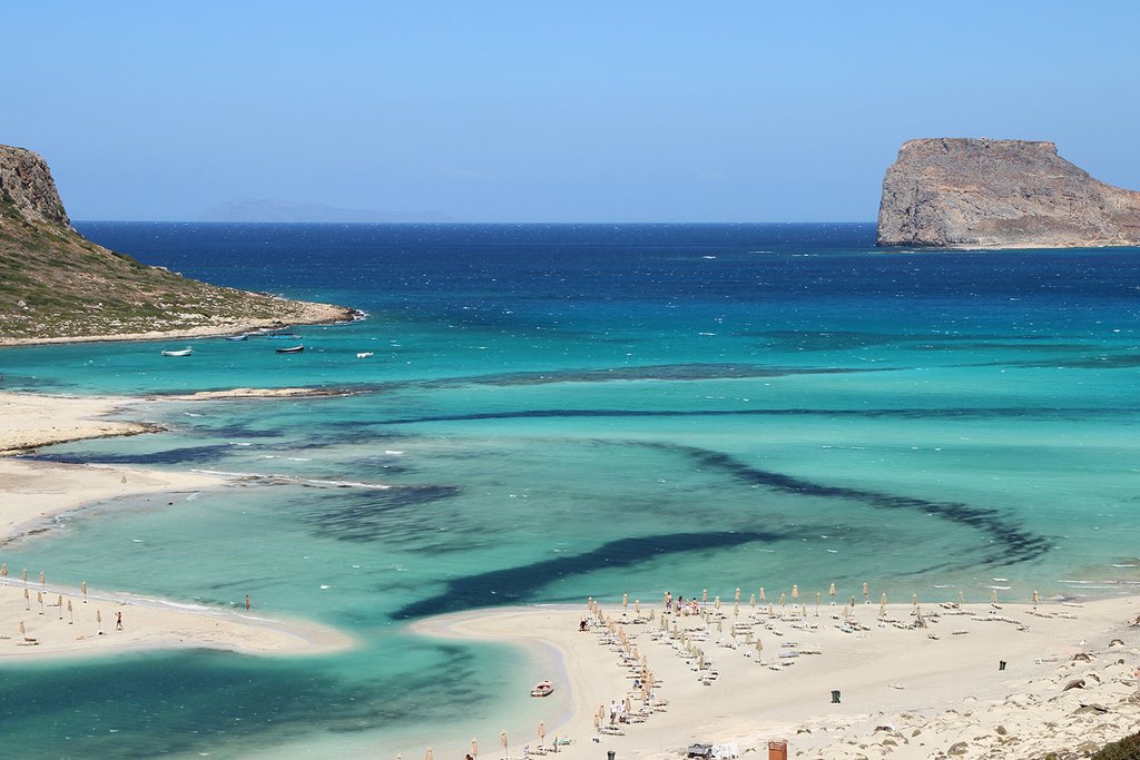 The azure waters and pink sands of Balos