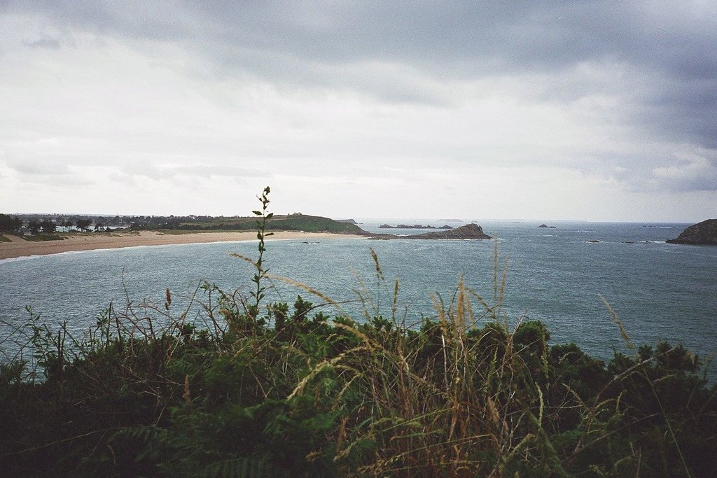 Admire Normandy's coast