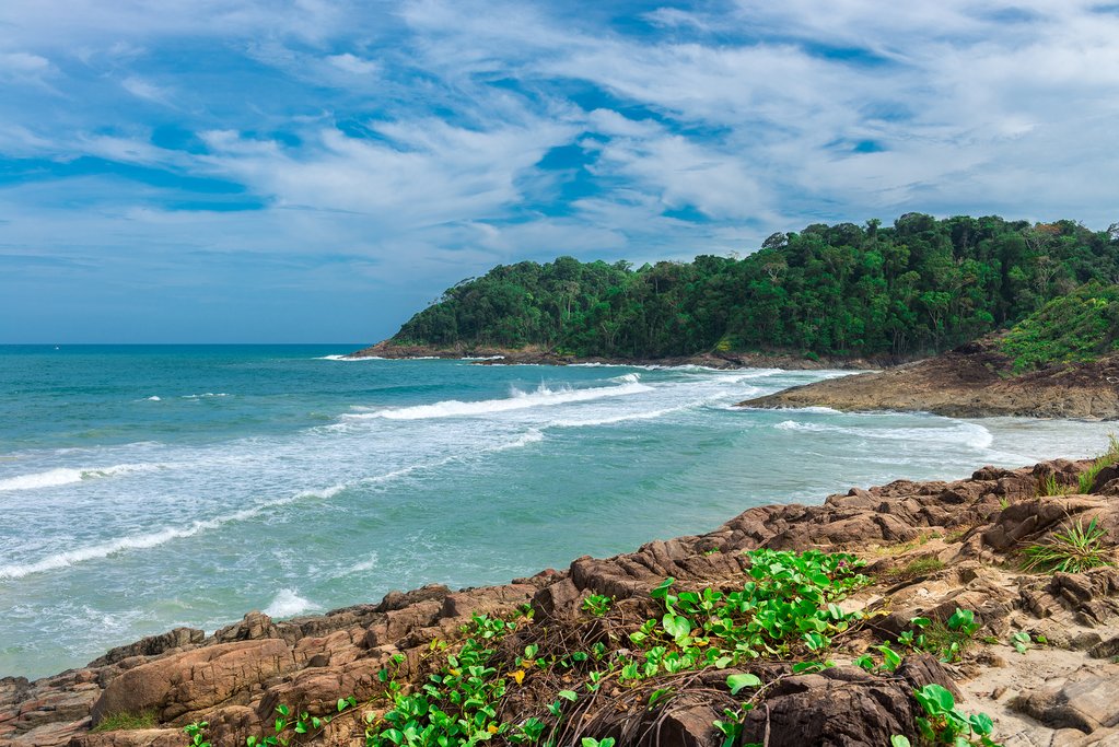 Tiririca Beach in Itacaré