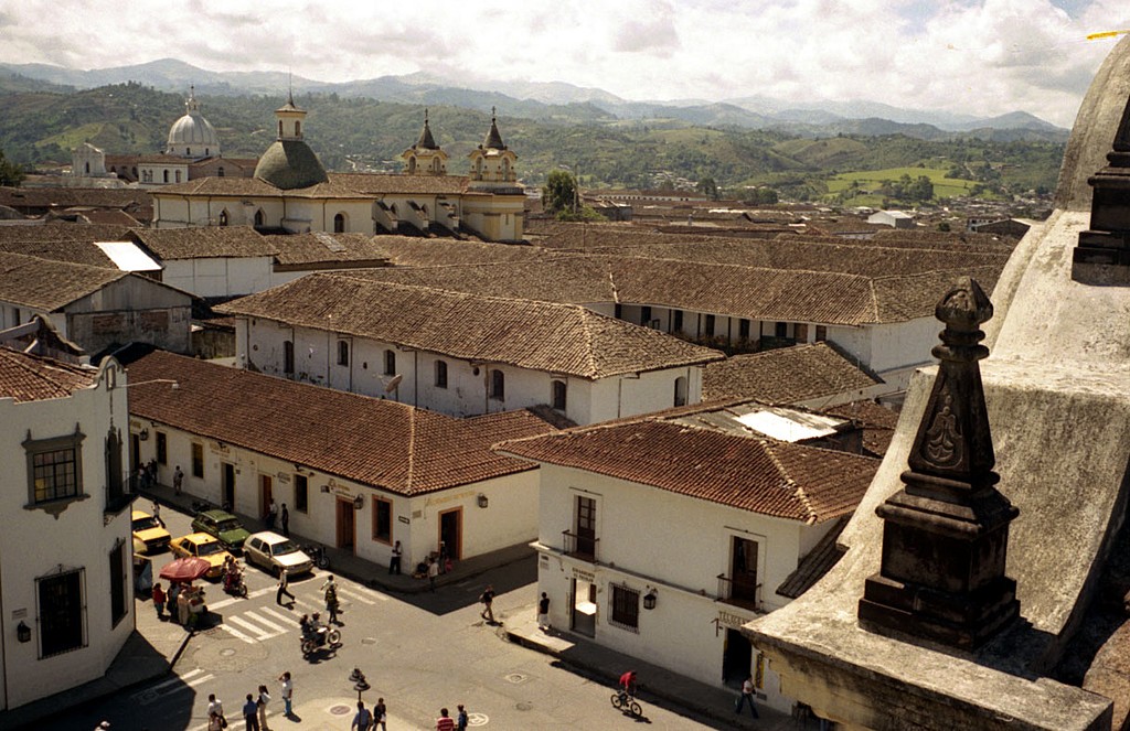Panoramic of Popayán