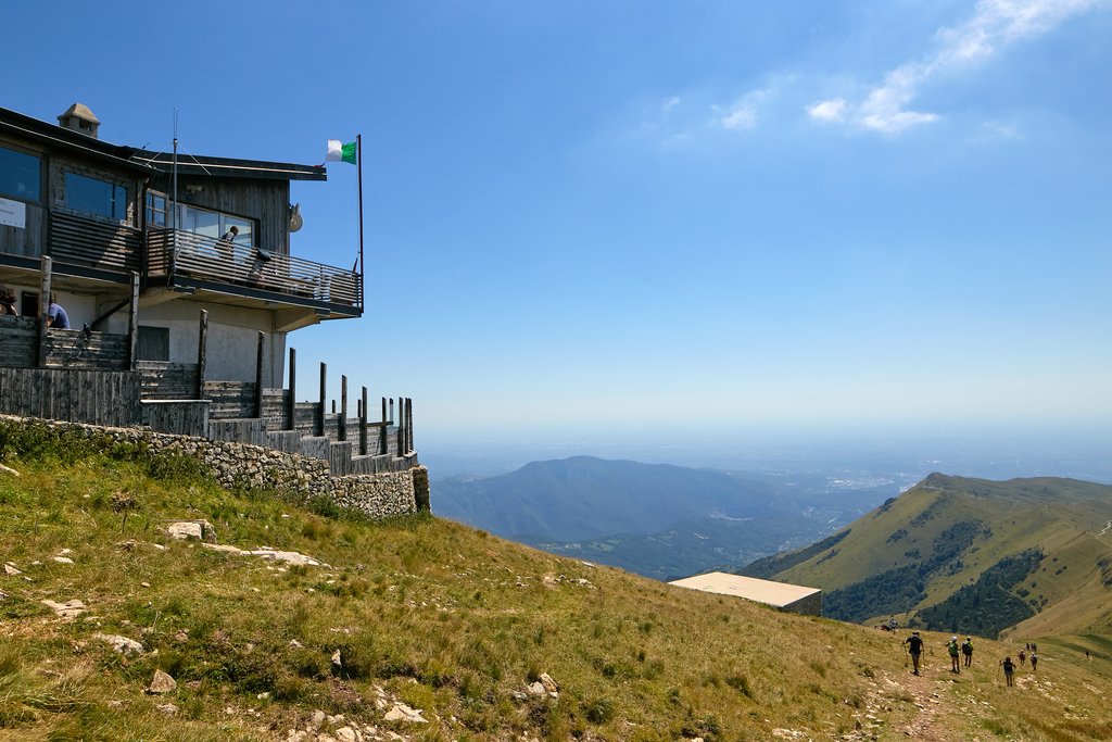 Restaurant at the top of Mount Baldo