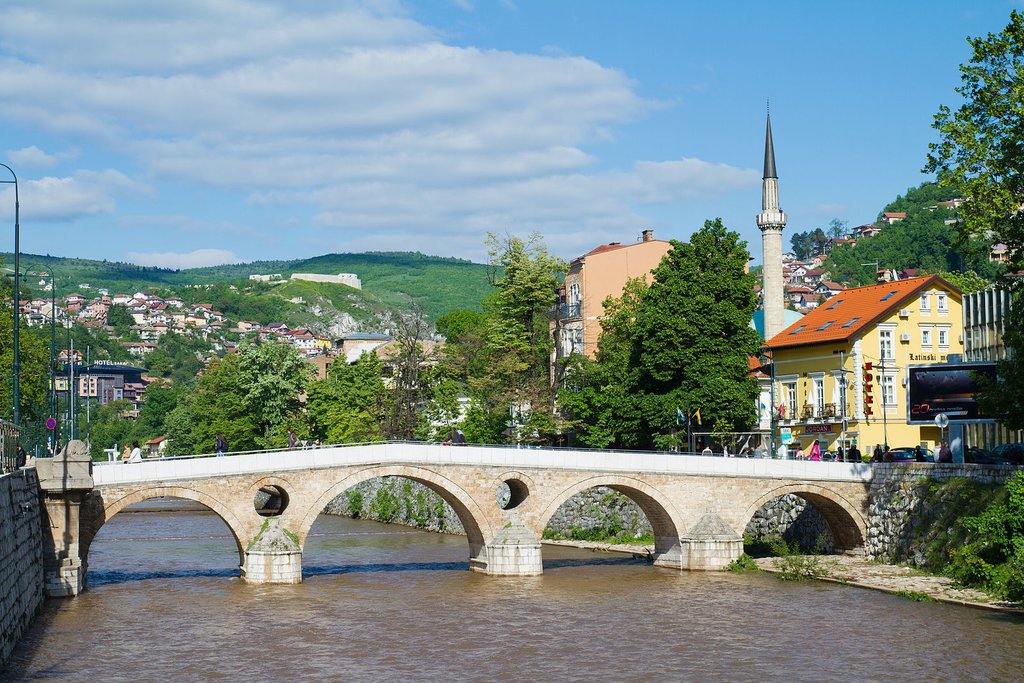 The Latin Bridge in Sarajevo (c) Tuomas Luukkonen