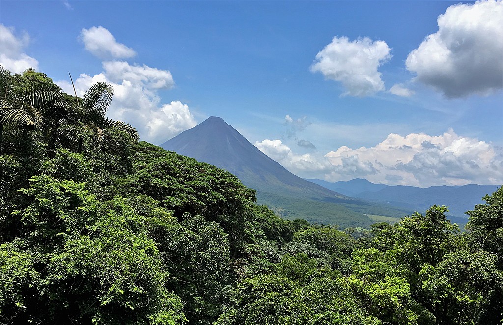 View of the Arenal Volcano