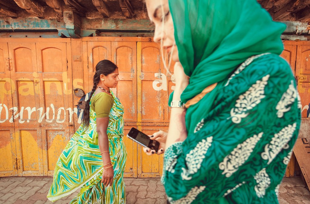 Old and new in India