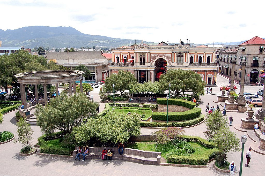 Parque Central, Quetzaltenango.