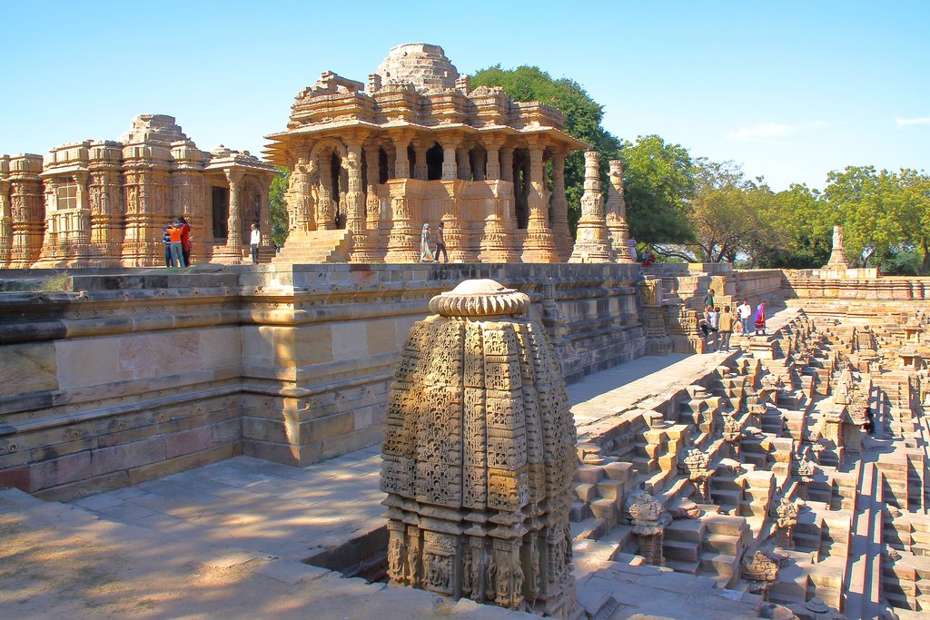 The Sun Temple in Modhera