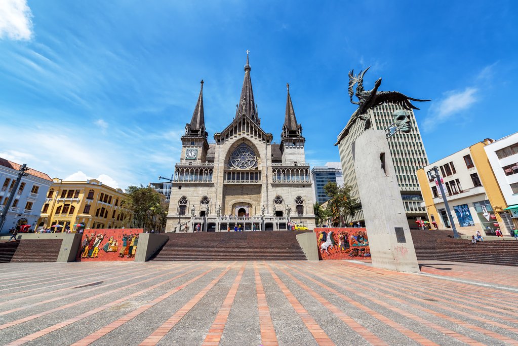 Our Lady of Rosary, Plaza de Bolívar, Manizales