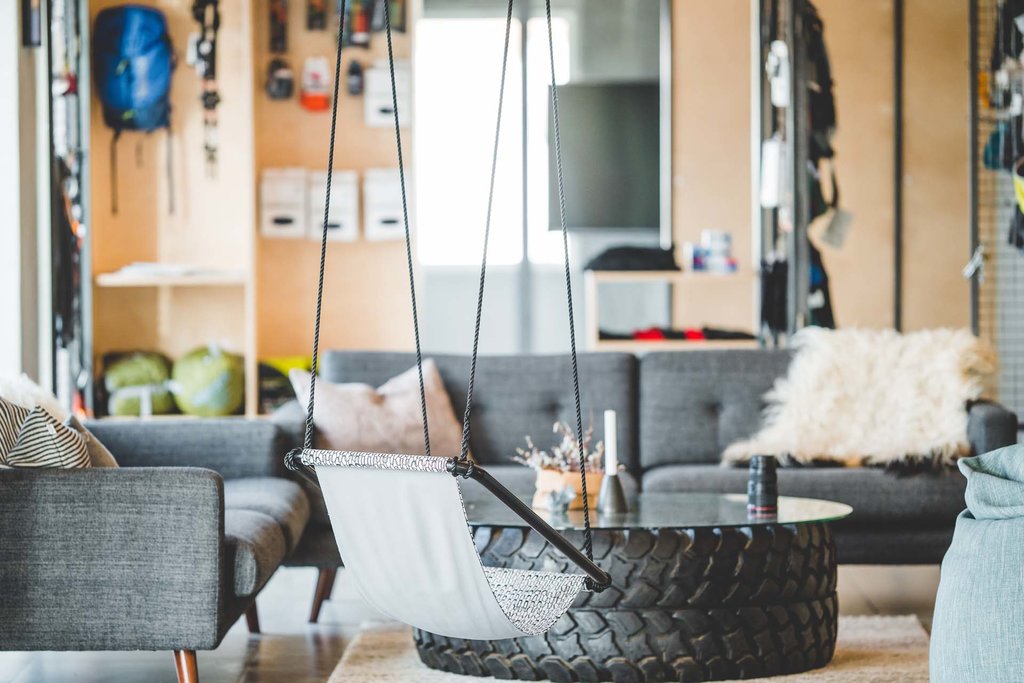 The comfortable and stylish Midgard Base Camp — your home base