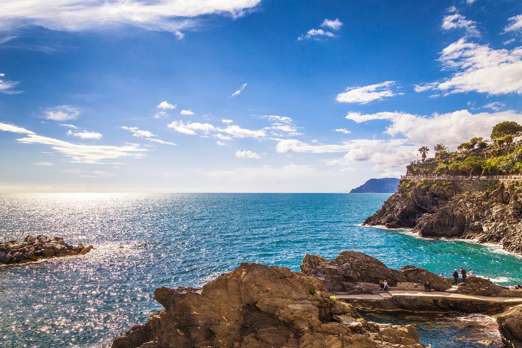Ligurian Coast near the Cinque Terre