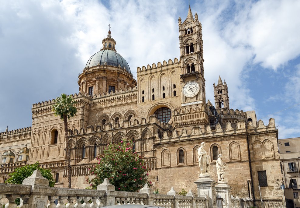 The celebrated Monreale Cathedral